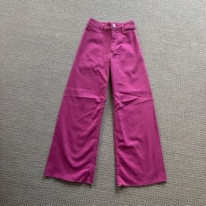 Zara Marine Straight Jeans in Pink 🌸💕🎀! ⭐️NO LONGER SOLD!!!⭐️